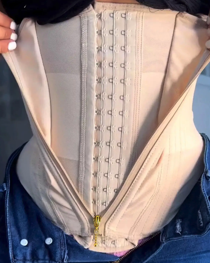 Reloj de arena + Cinturilla Reloj de Arena con Cremallera y Corchetes – Moldeo Extra Firme