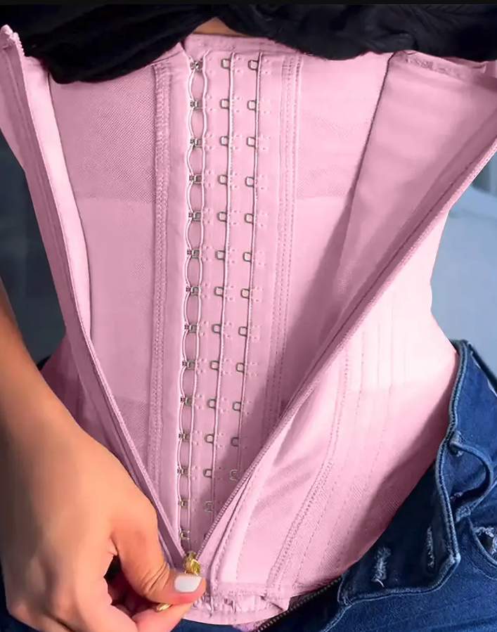 Reloj de arena + Cinturilla Reloj de Arena con Cremallera y Corchetes – Moldeo Extra Firme