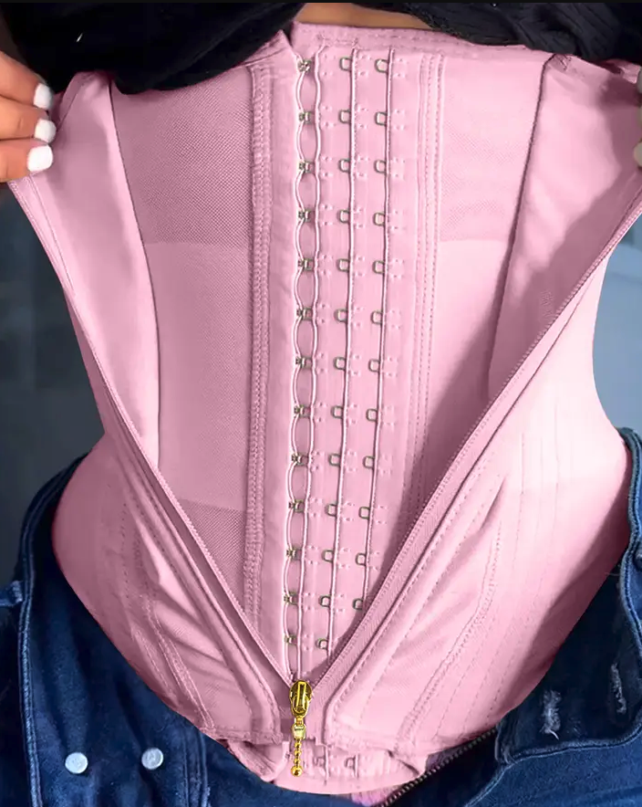 Reloj de arena + Cinturilla Reloj de Arena con Cremallera y Corchetes – Moldeo Extra Firme