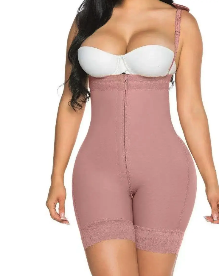 Faja de Compresión con Cremallera – Control Abdominal y Moldeo Seguro