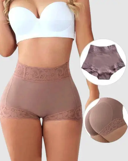 Pack de 3 Bragas Moldeadoras – Cintura Alta, Sin Costuras y Efecto Levanta Glúteos