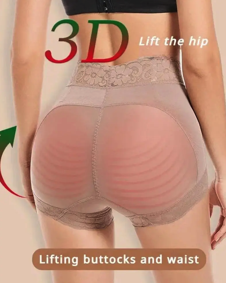 Pack de 3 Bragas Moldeadoras – Cintura Alta, Sin Costuras y Efecto Levanta Glúteos