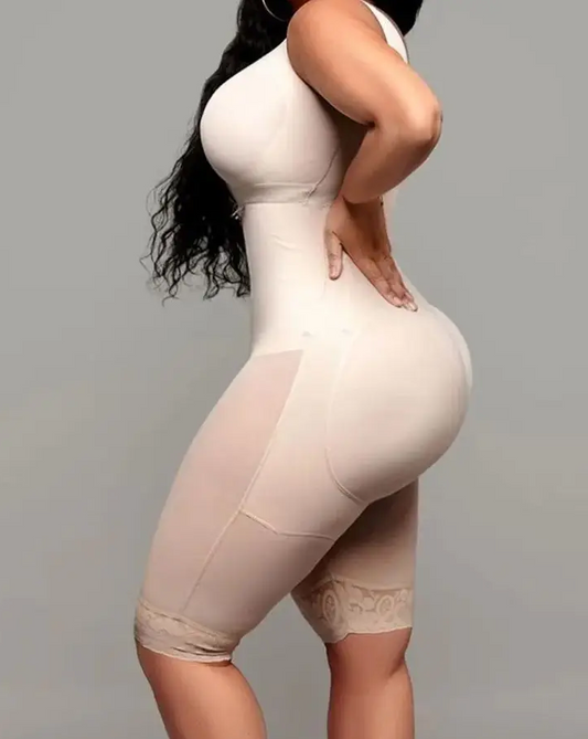 Faja de Compresión hasta la Rodilla – Control Total de Abdomen y Piernas