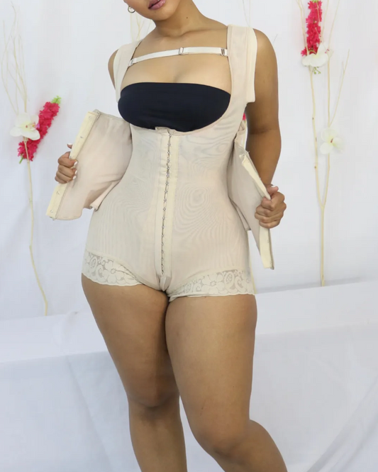 Faja de Alta Compresión – Realza tu Silueta con Curva Reloj de Arena