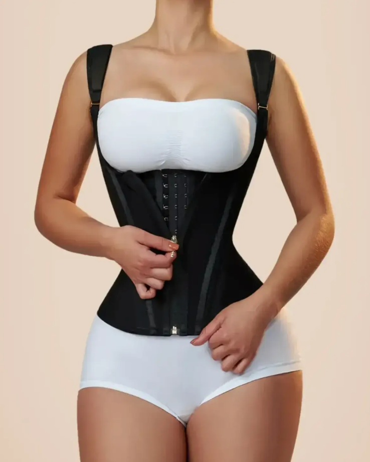 Reloj de arena - Chaleco Moldeador de Cintura para Mujer – Estilo Corset y Control Total